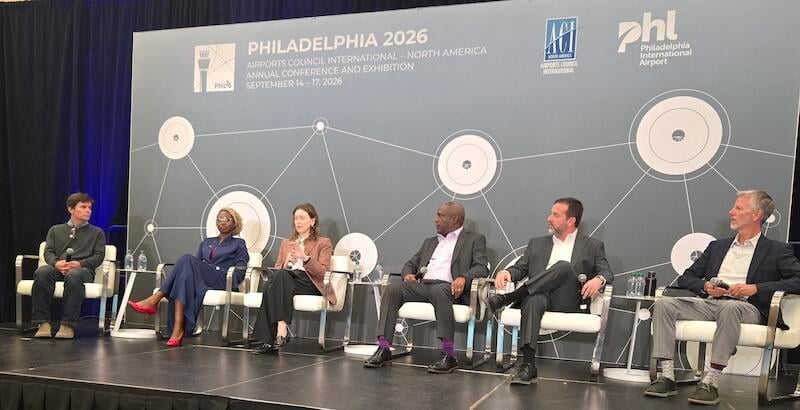 panelists on stage at the aci-ni in philadelphia