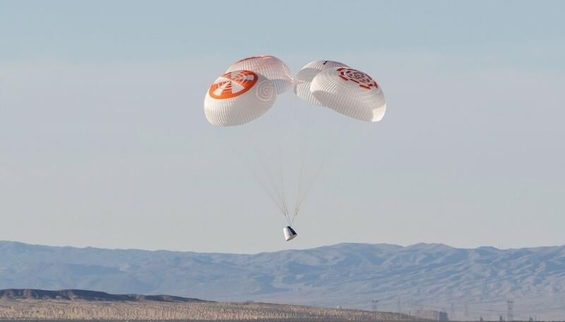 exploration co. nyx capsule drop test
