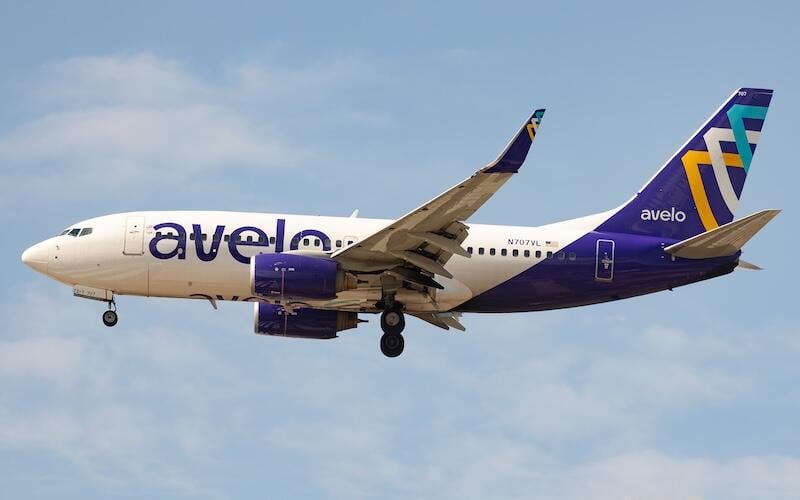 ˳��� avelo boeing NG 737-700