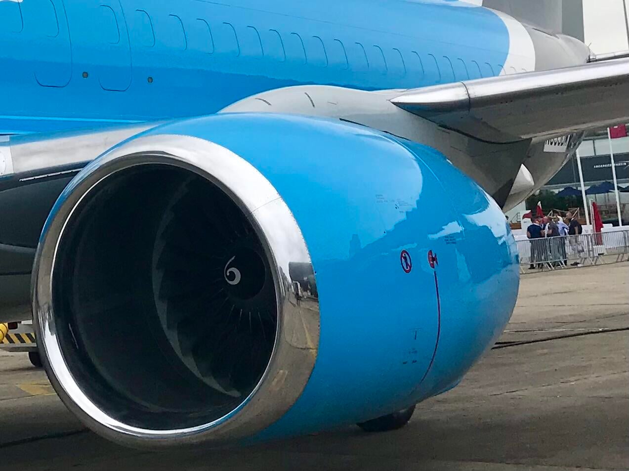CFM CFM56-7B on a 737 freighter.