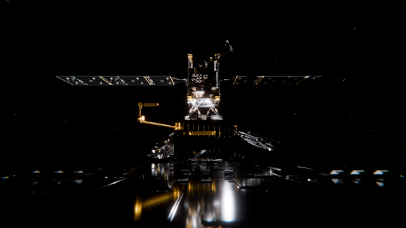 clearspace phoenix on-orbit satellite life-extension system rendering