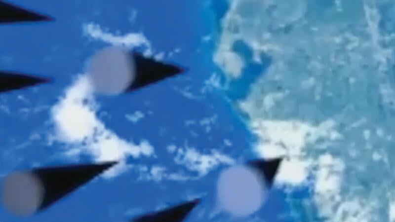 Russian missiles aimed at Florida, concept art