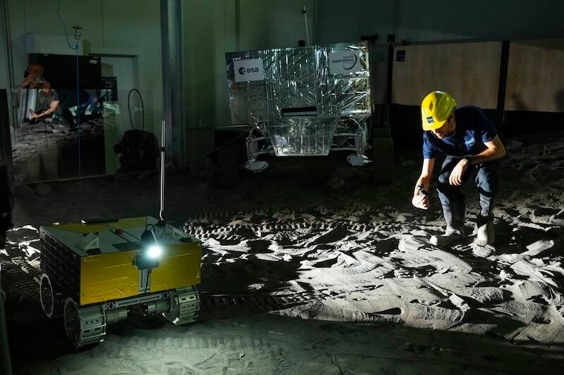 space application services lunar rover LUVMI-M