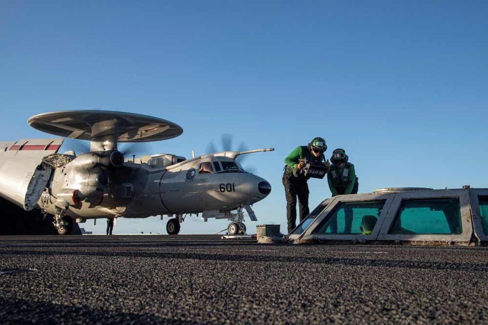 E-2D. Credit U.S. Navy