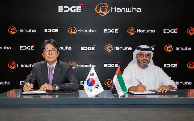 Hanwha Edge term sheet signing
