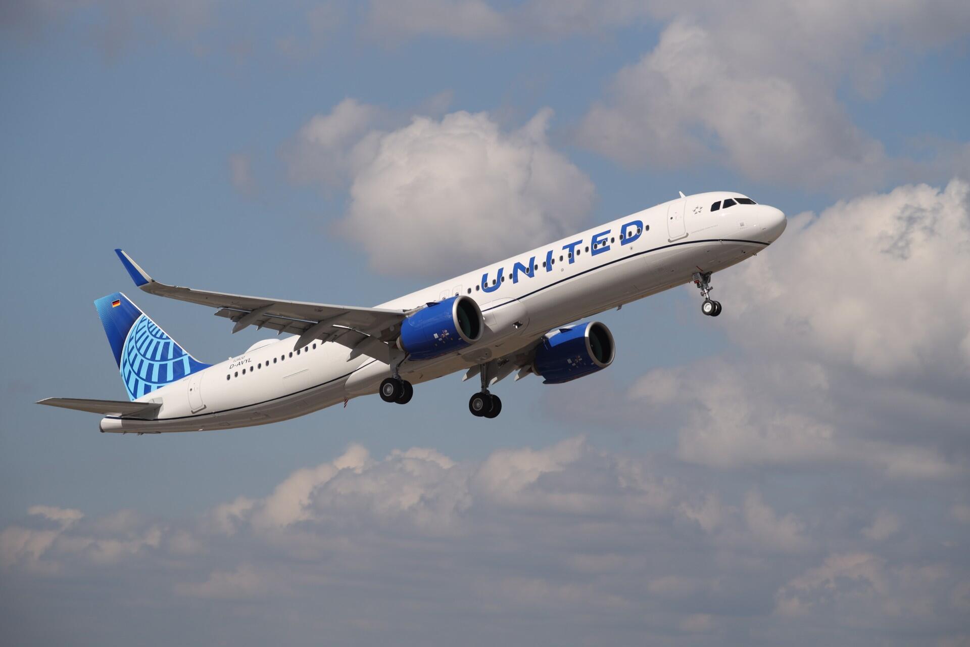 United A321XLR equipped with first GTF Advantage engine