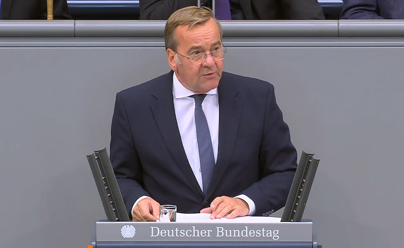 german defense minister boris pistorius