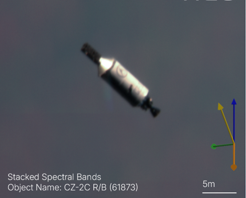 Chinese CZ-2C rocket part