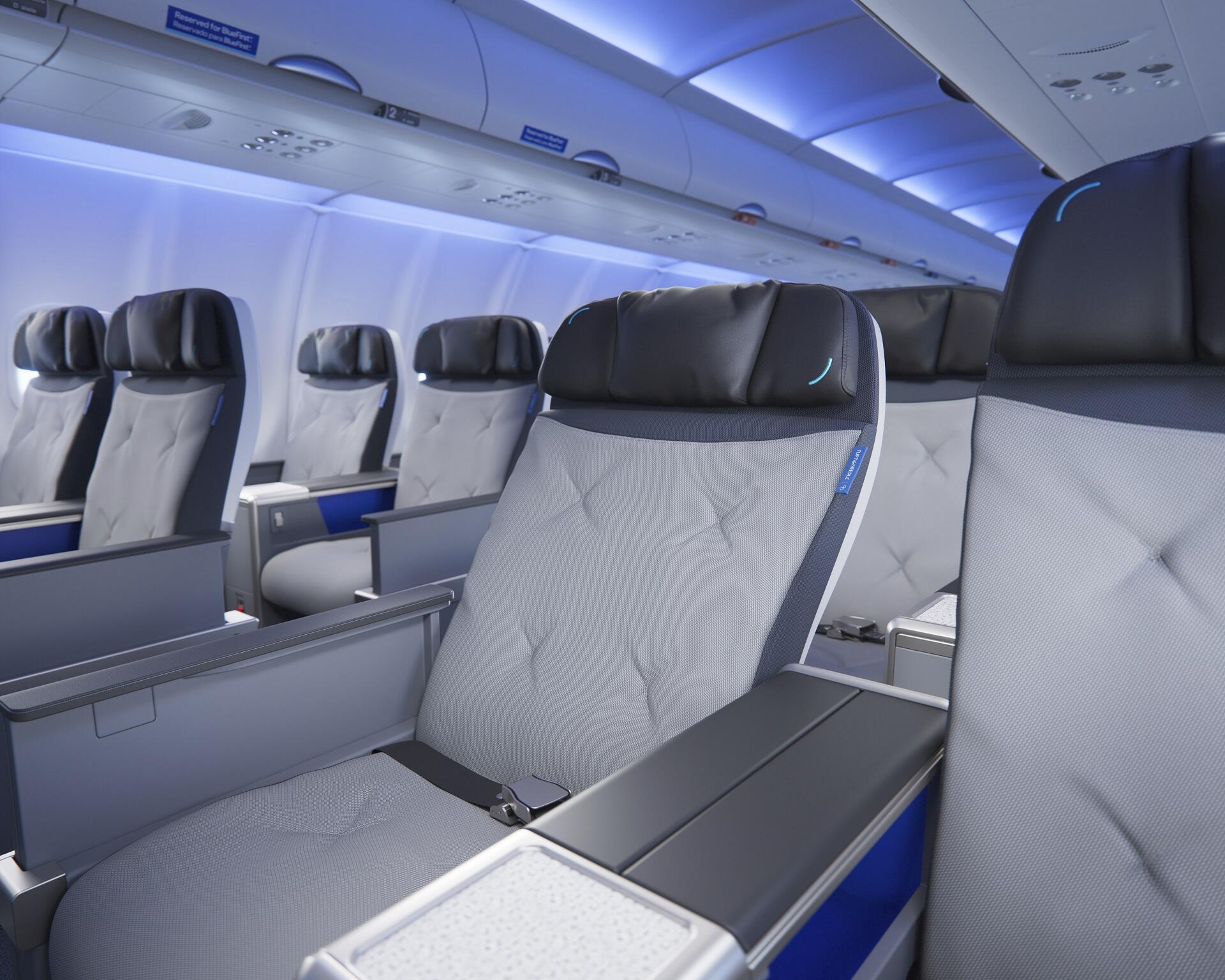 JetBlue reclining seats