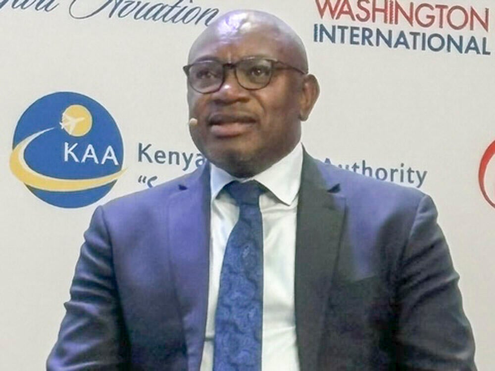 Kenya Airways acting CEO Habil Waswani.