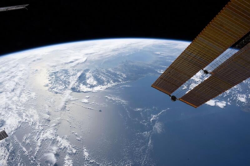 korean peninsula from space