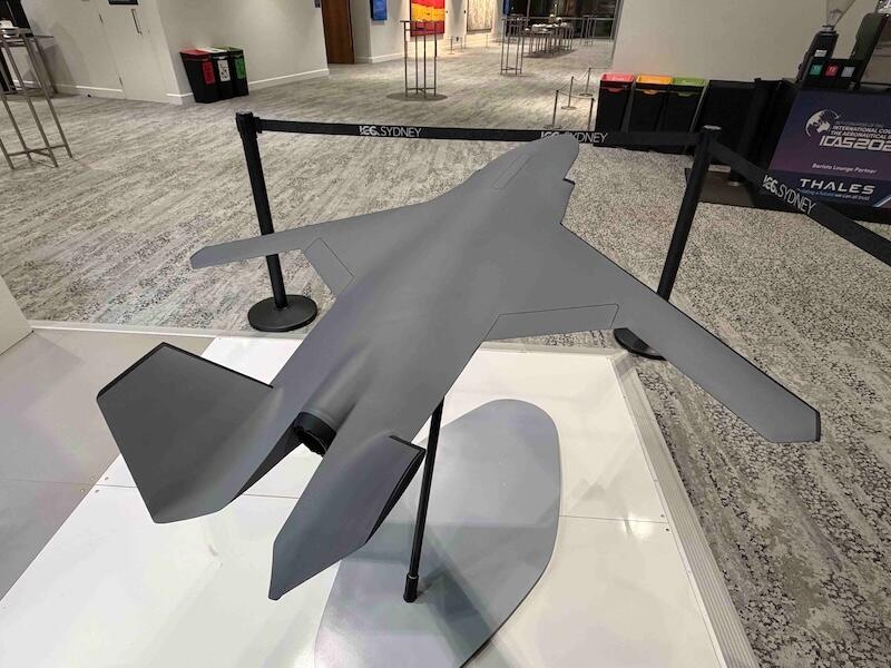 model of boeing australia's mq-28 blk. 3 version
