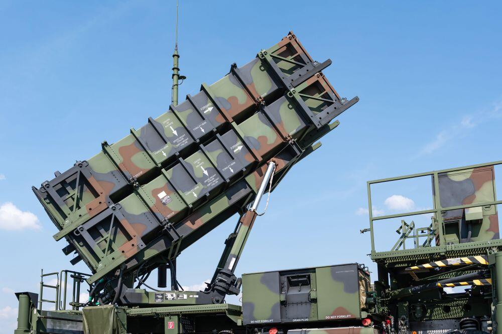 Patriot missile launcher