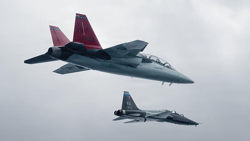 Boeing T-7 aircraft