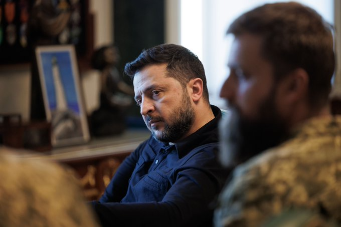 Ukraine’s President Volodymyr Zelenskyy