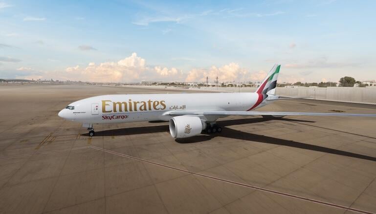 Emirates Sky Cargo ferighter