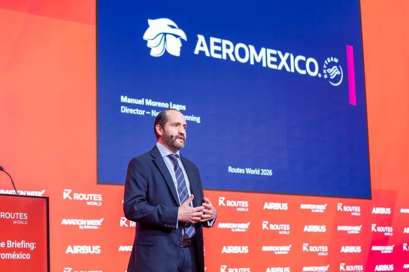 Aeromexico Director of Network Planning Manuel Moreno Lagos 