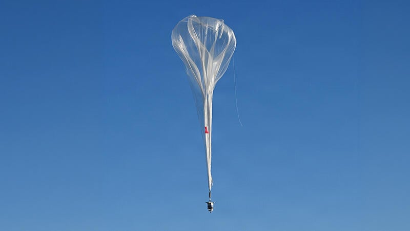 micro-high altitude balloon