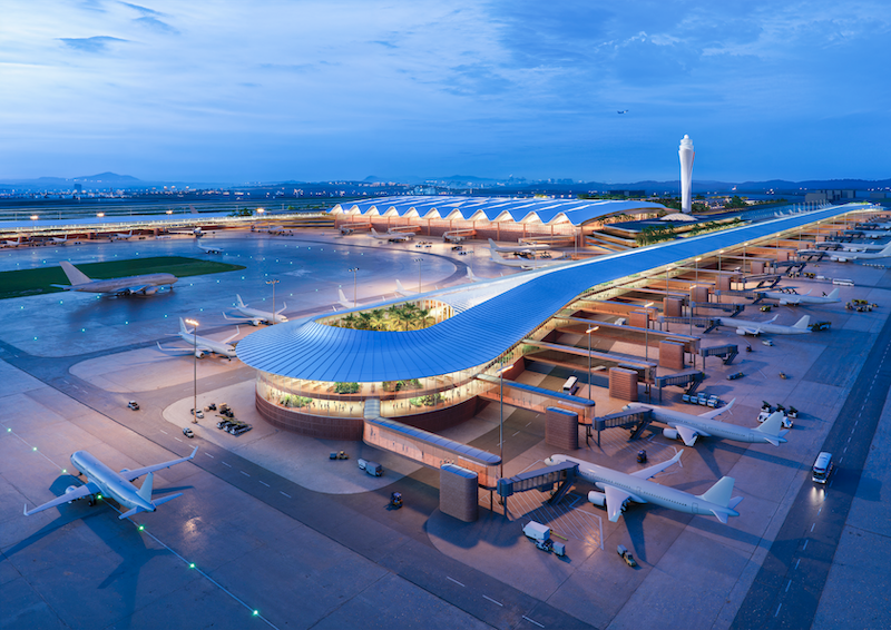 gia binh airport rendering