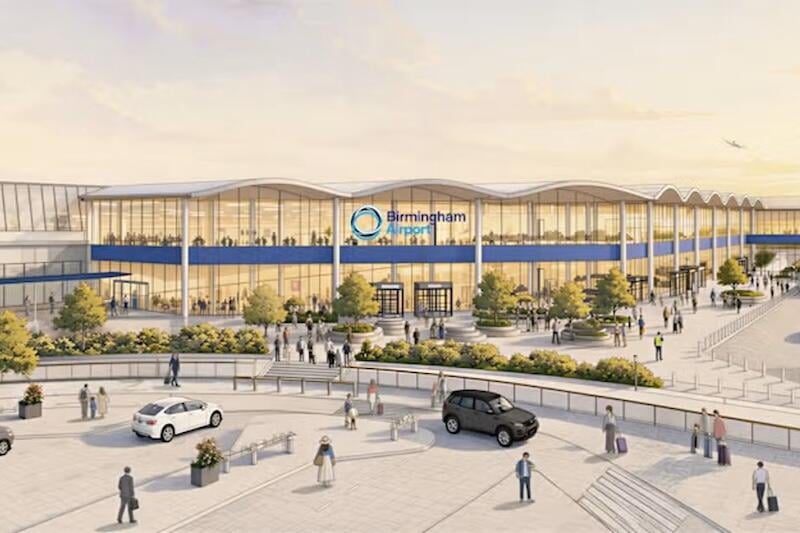 birmingham airport master plan rendering