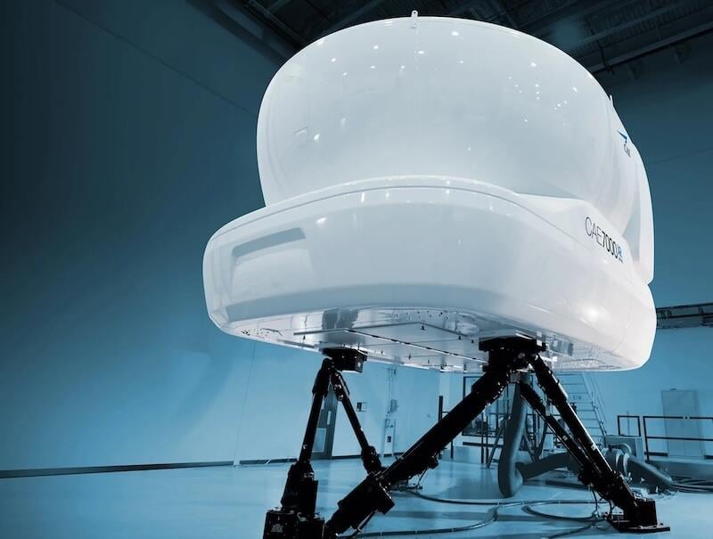 CAE full-flight simulator