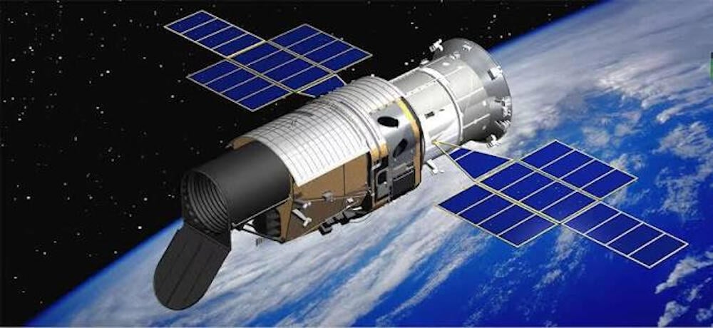 Artist's rendering of China Space Station module