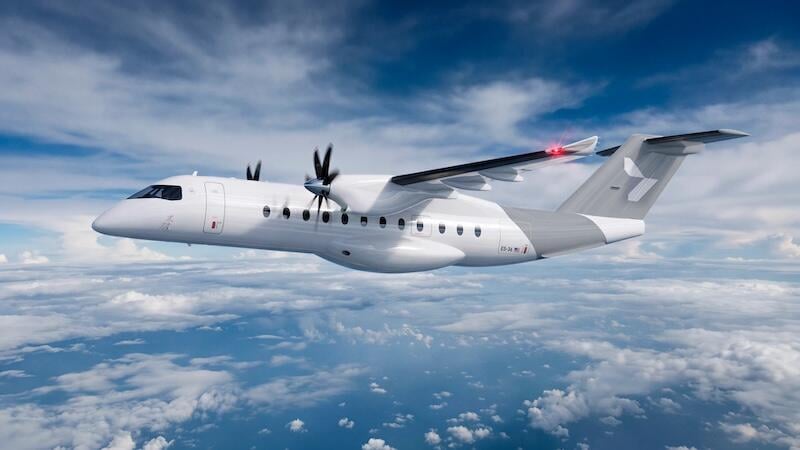 Heart ES-36 regional aircraft rendering