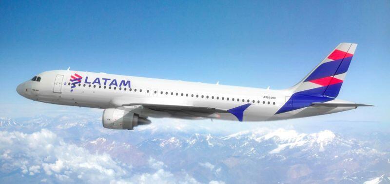 LATAM A320 inflight