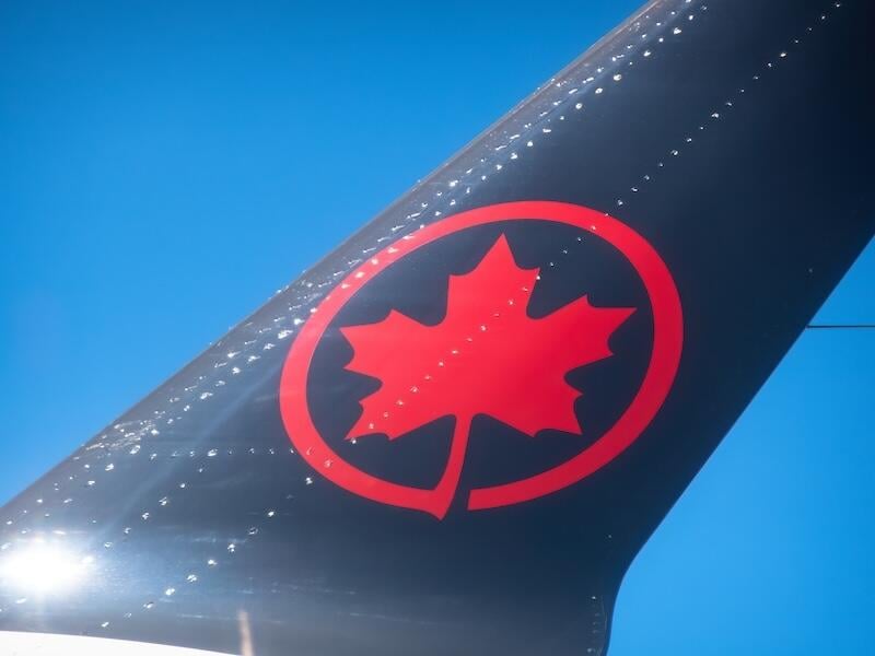 Air Canada tailfin