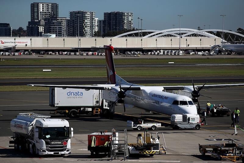 Sydney Airport traffic