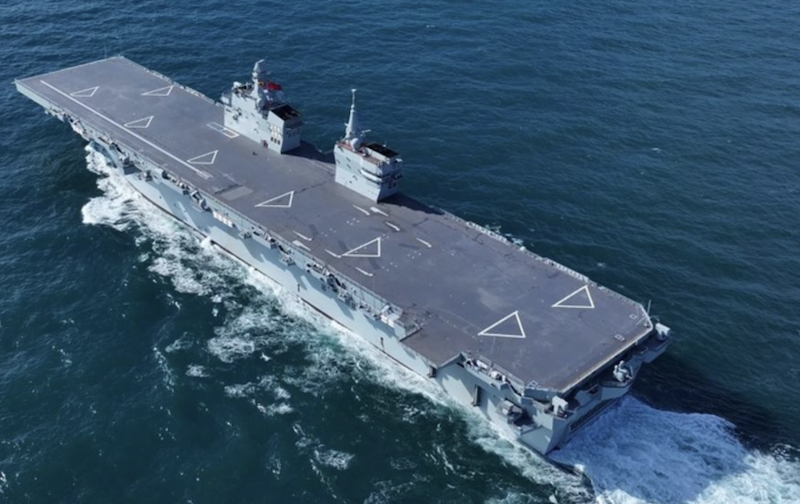 CNS Sichuan with EMALS strip