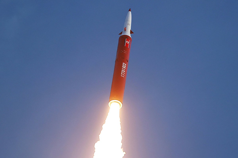 north korea missile test