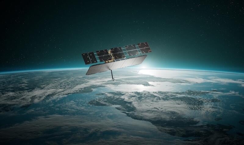 iceye gen4 SAR satellite over U.S.