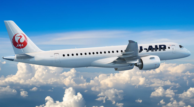 J-Air rendering of E2 jet