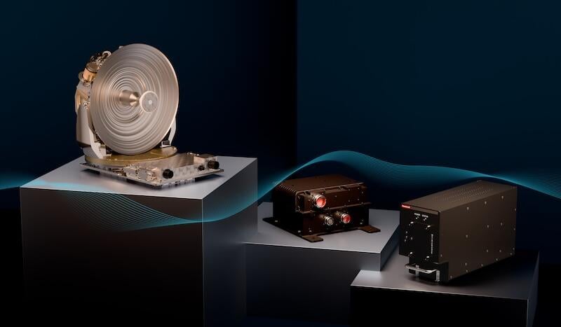 Equipment shipset for new JetWave X satellite communications terminal.