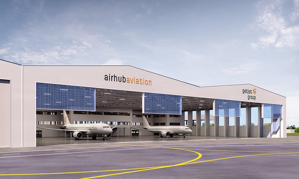 two aircraft at Airhub Aviation