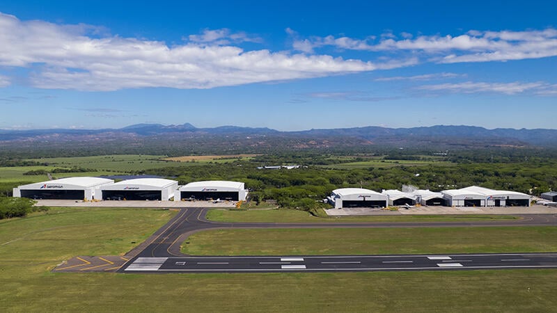 Aeroman’s facilities in San Salvador, El Salvador
