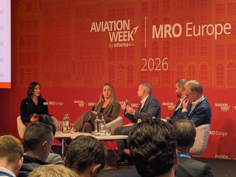 MRO Europe panel on workforce evolution and retention.