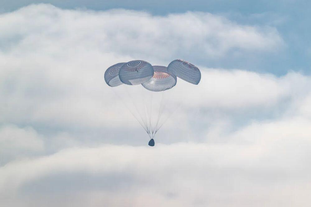 The SpaceX Crew Dragon Freedom spacecraft