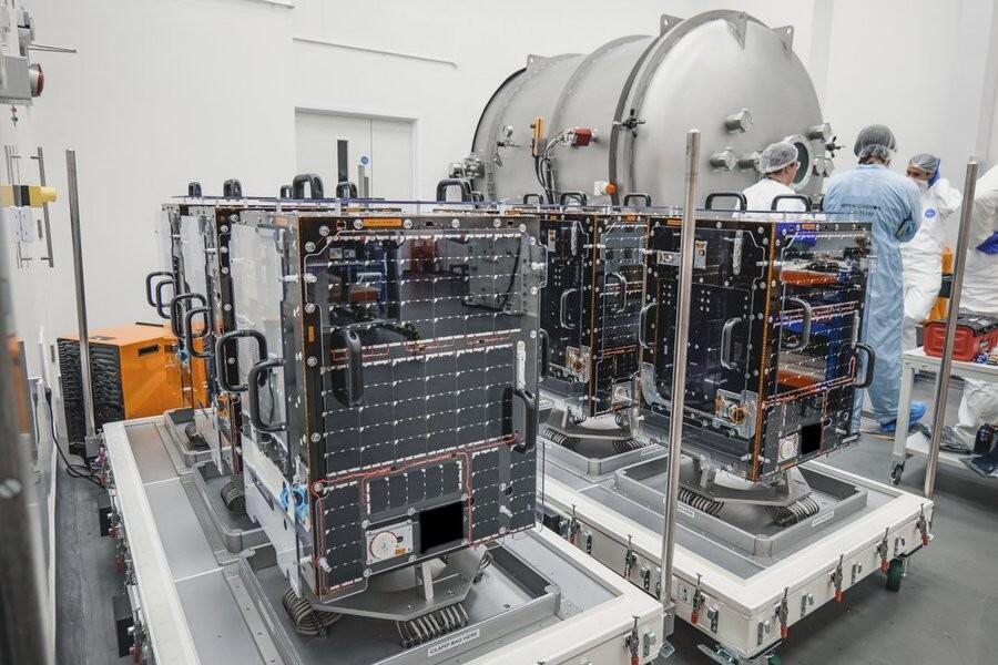 Open Cosmos satellites in build