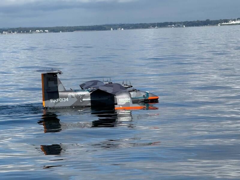 squire smaller uncrewed vessel in water