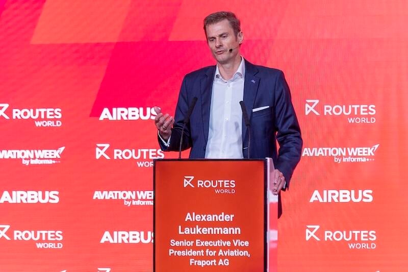Alexander Laukenmann, senior executive vice president for aviation at Fraport AG