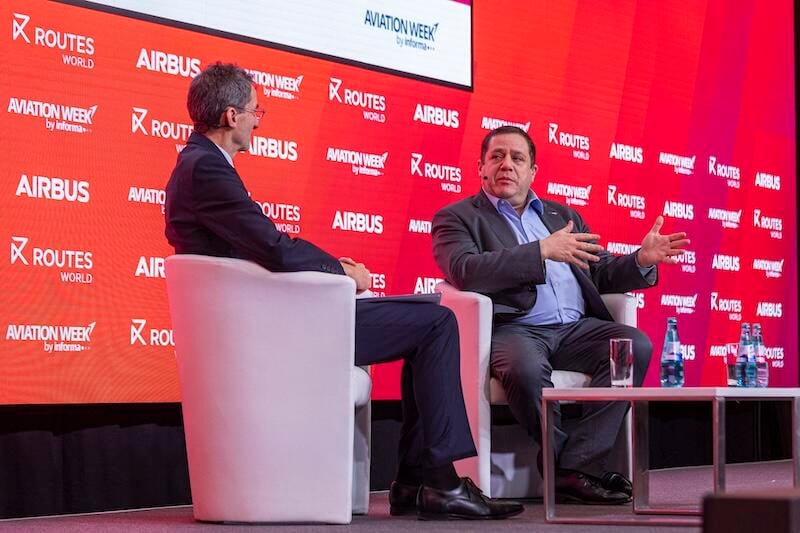 Neil Chernoff, BA's chief planning and strategy officer, interviewed at routes world