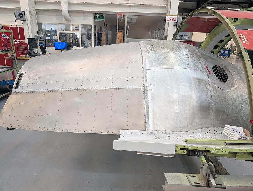 Nacelle in shop