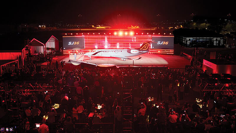 SyberJet SJ36 unveiling