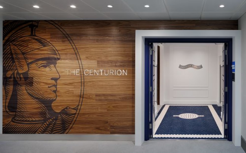 American Express' current London Heathrow lounge