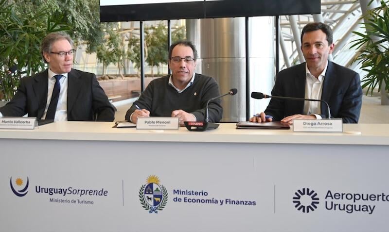 uruguay tourism ministry and aeropuertos uruguay representatives 