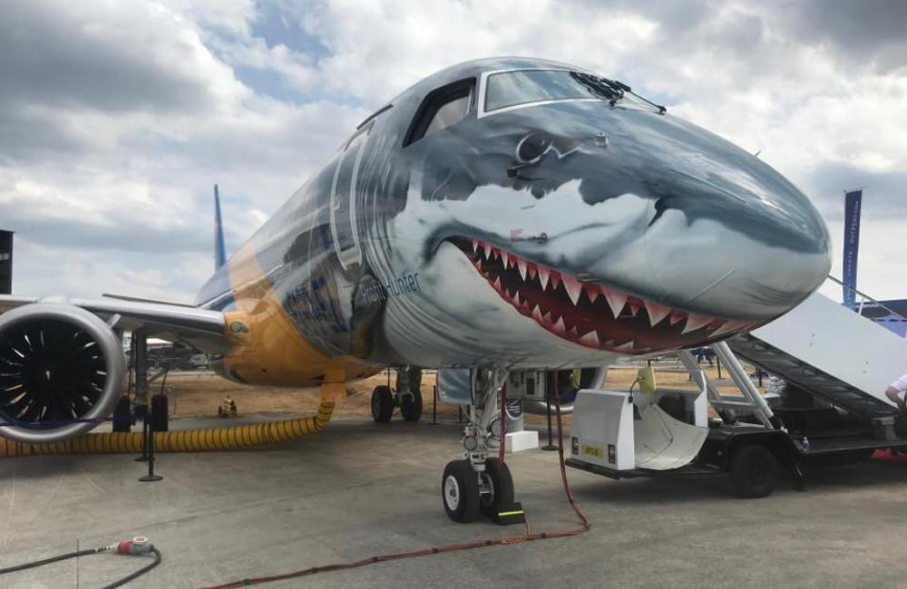 On The Airfield At Farnborough 2018