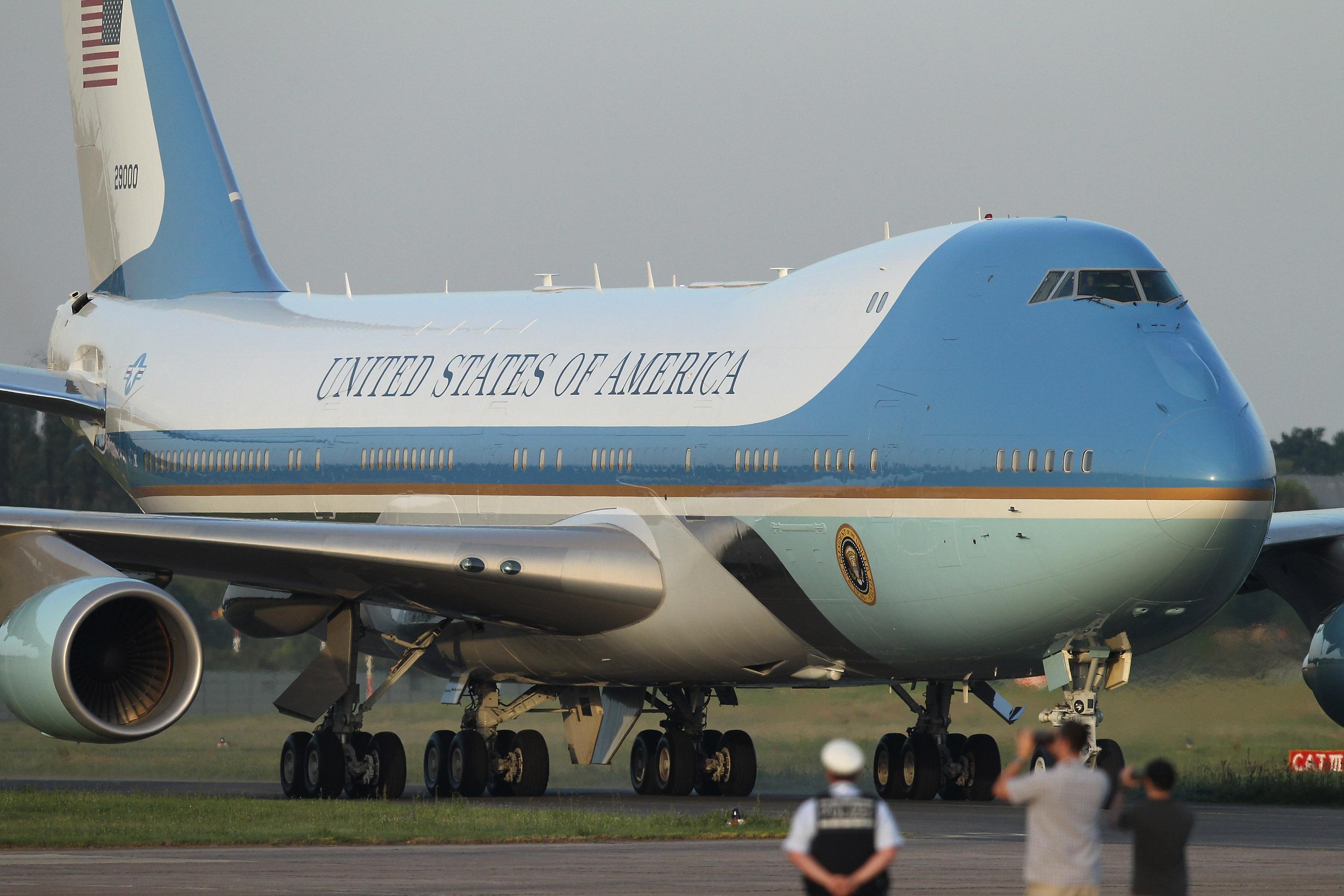 where is air force one right now