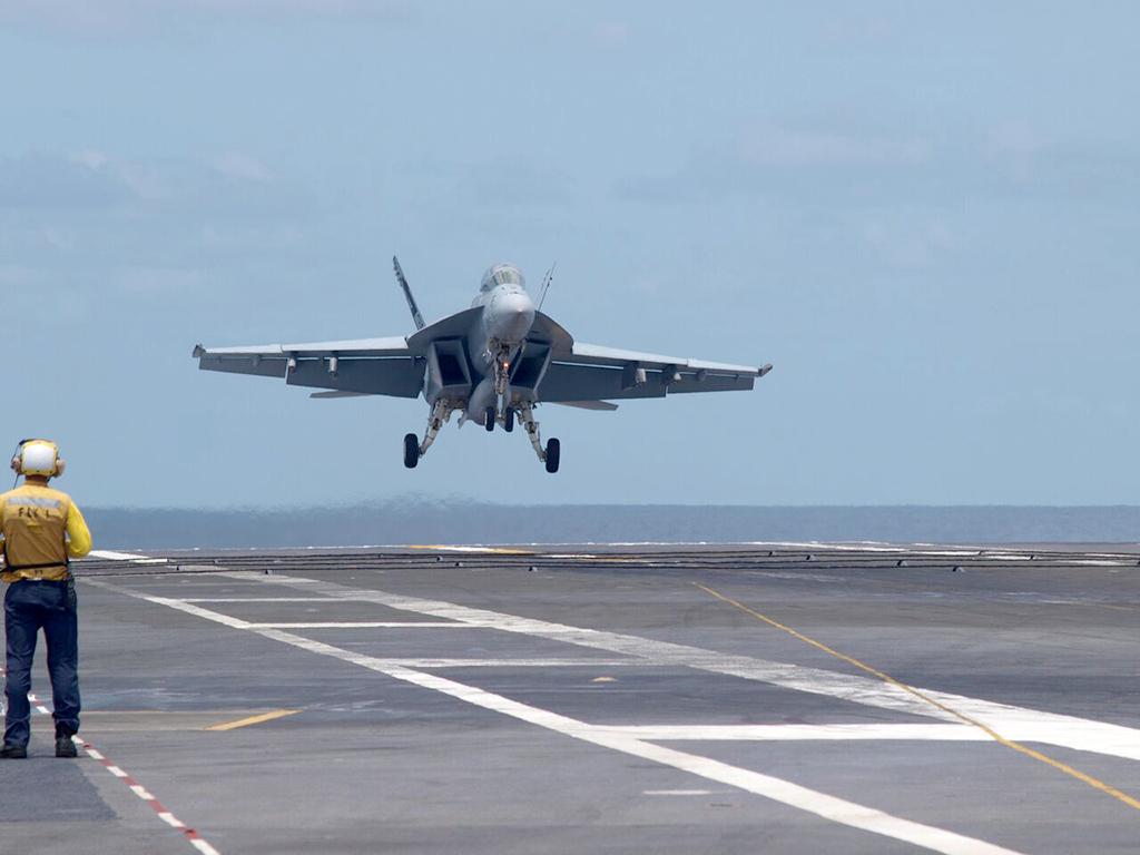 Sticking The Landing: U.S. Navy Software Eases Aircraft Carrier Landings |  Aviation Week Network